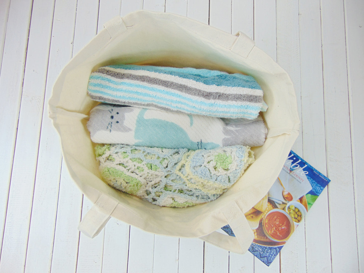 canvas tote bag capacity