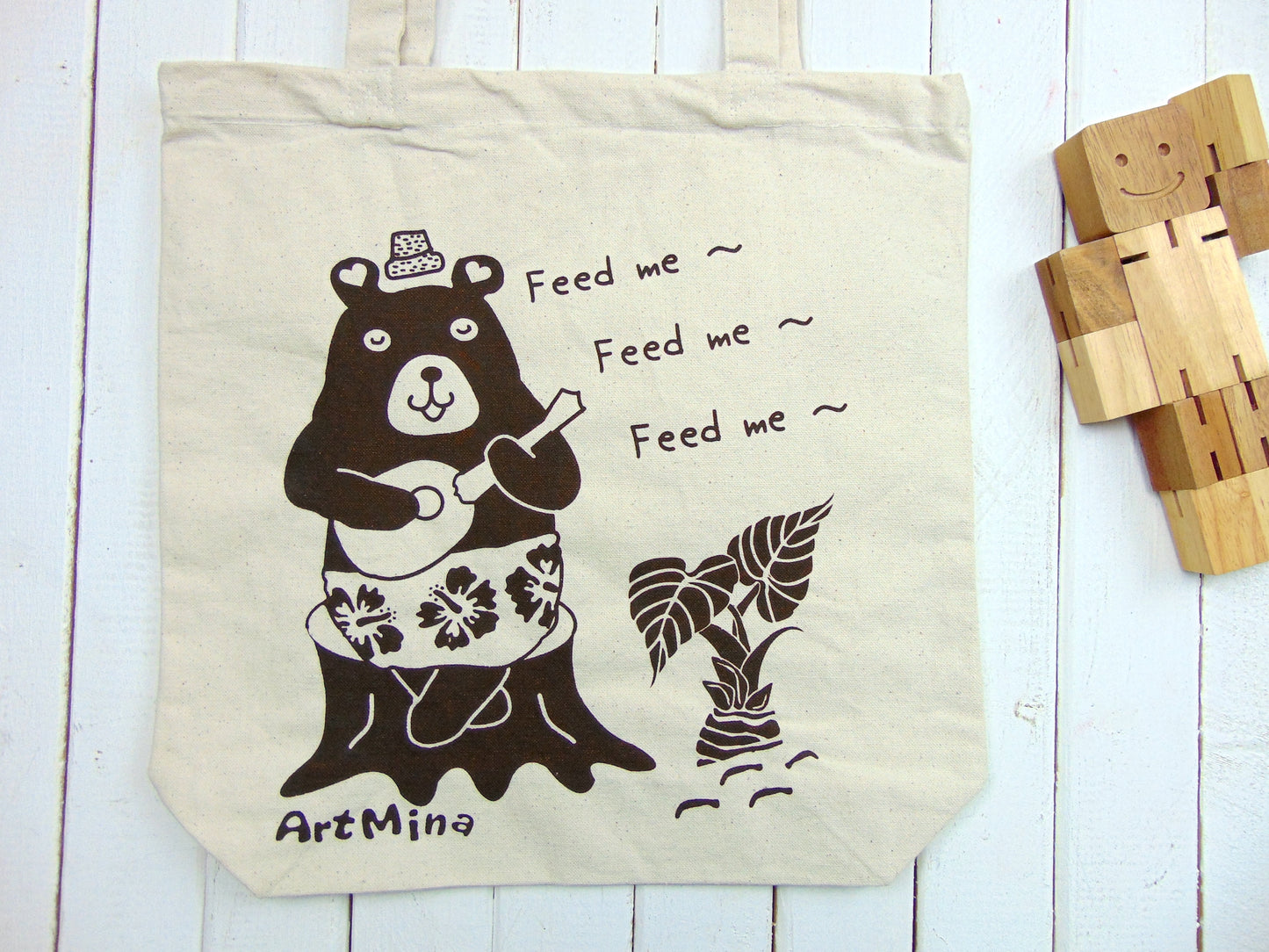 screen print tote bag