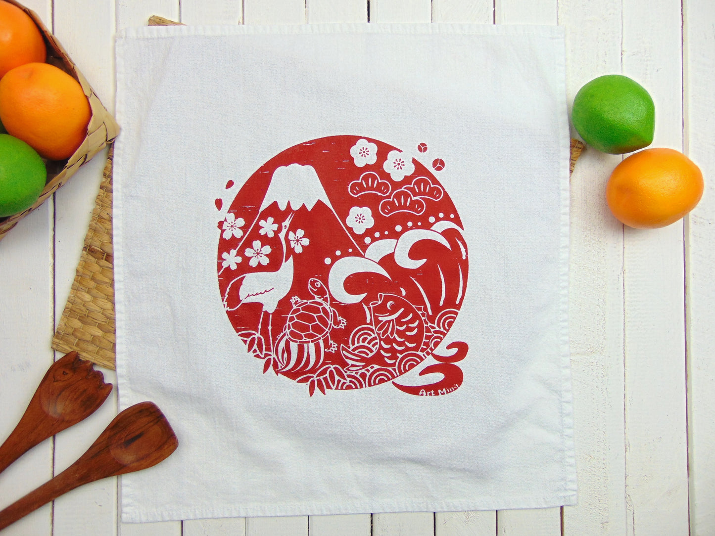 Art Mina Napkin for Japan