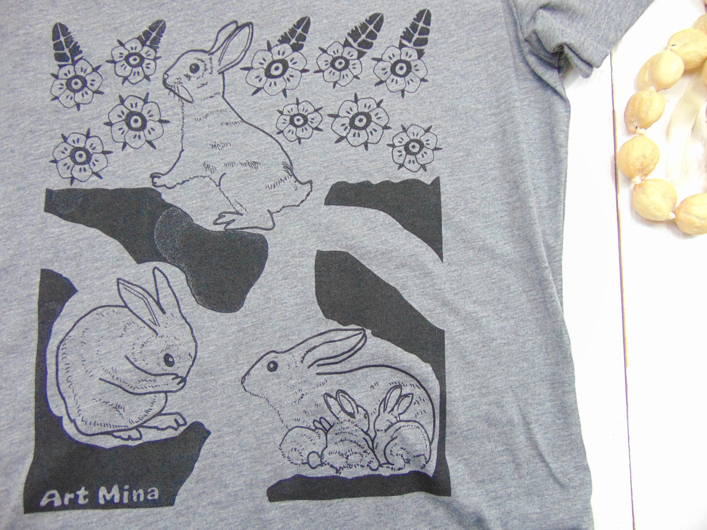 Women's Soft Tee "Rabbit Hole"
