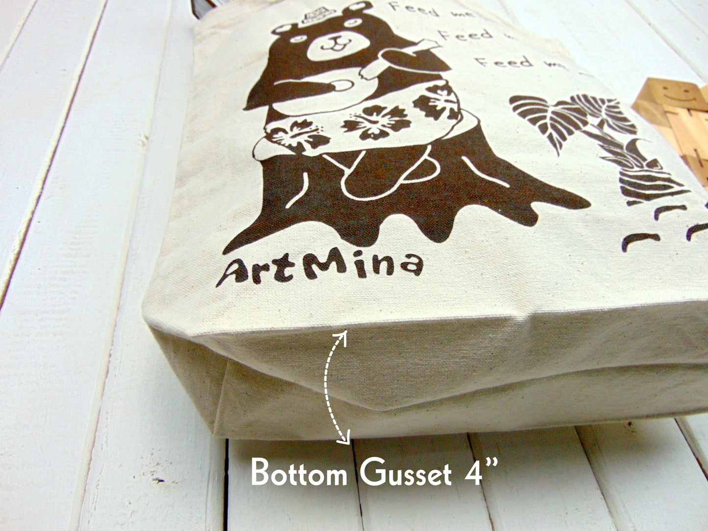 hawaii medium tote with gusset