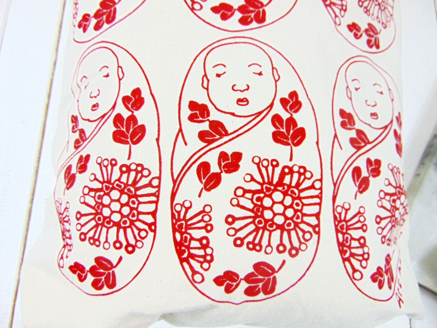 Canvas Tote Bag "Lehua&Ohia's Baby"