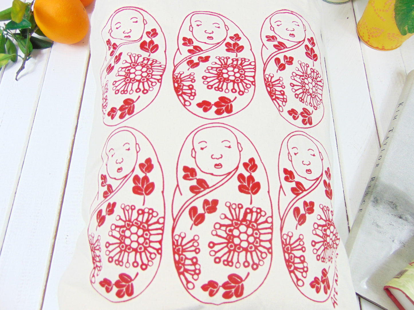 Canvas Tote Bag "Lehua&Ohia's Baby"
