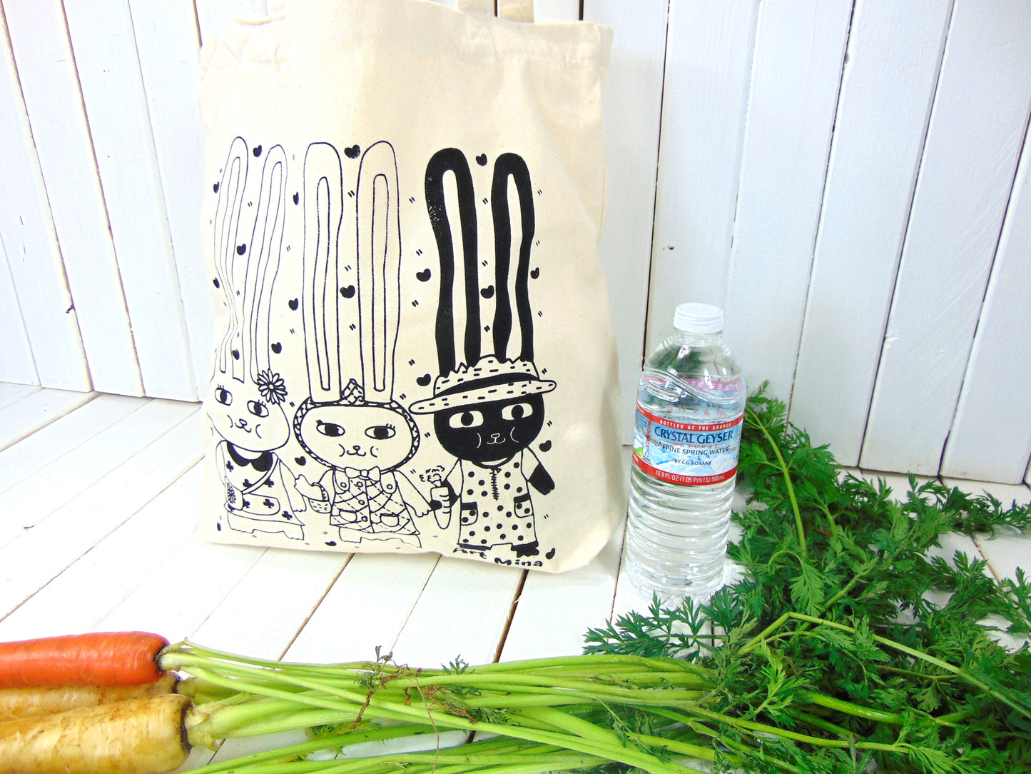 Kawaii Rabbit Reusable Bag