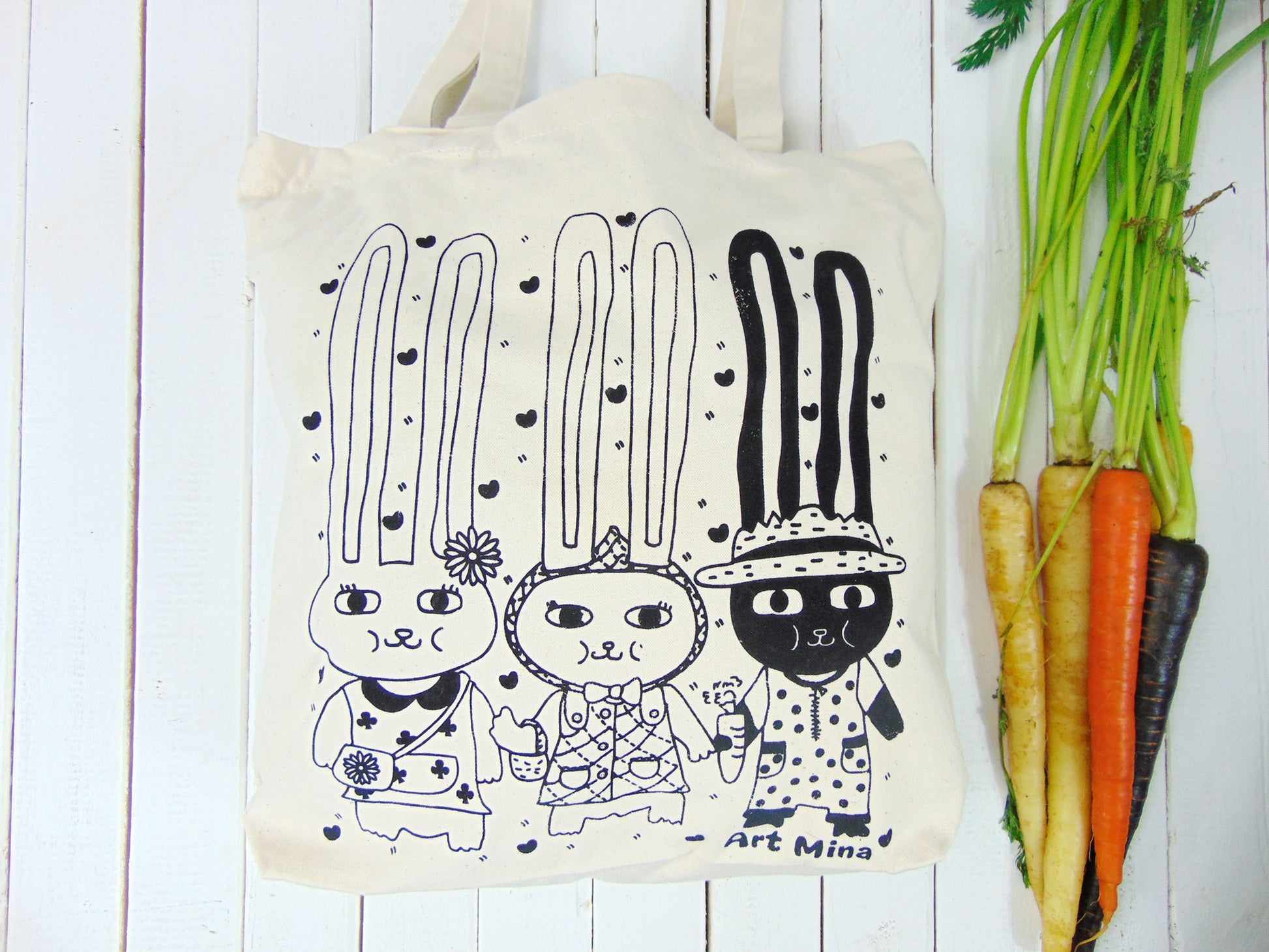 Cute Bunnies Handbag