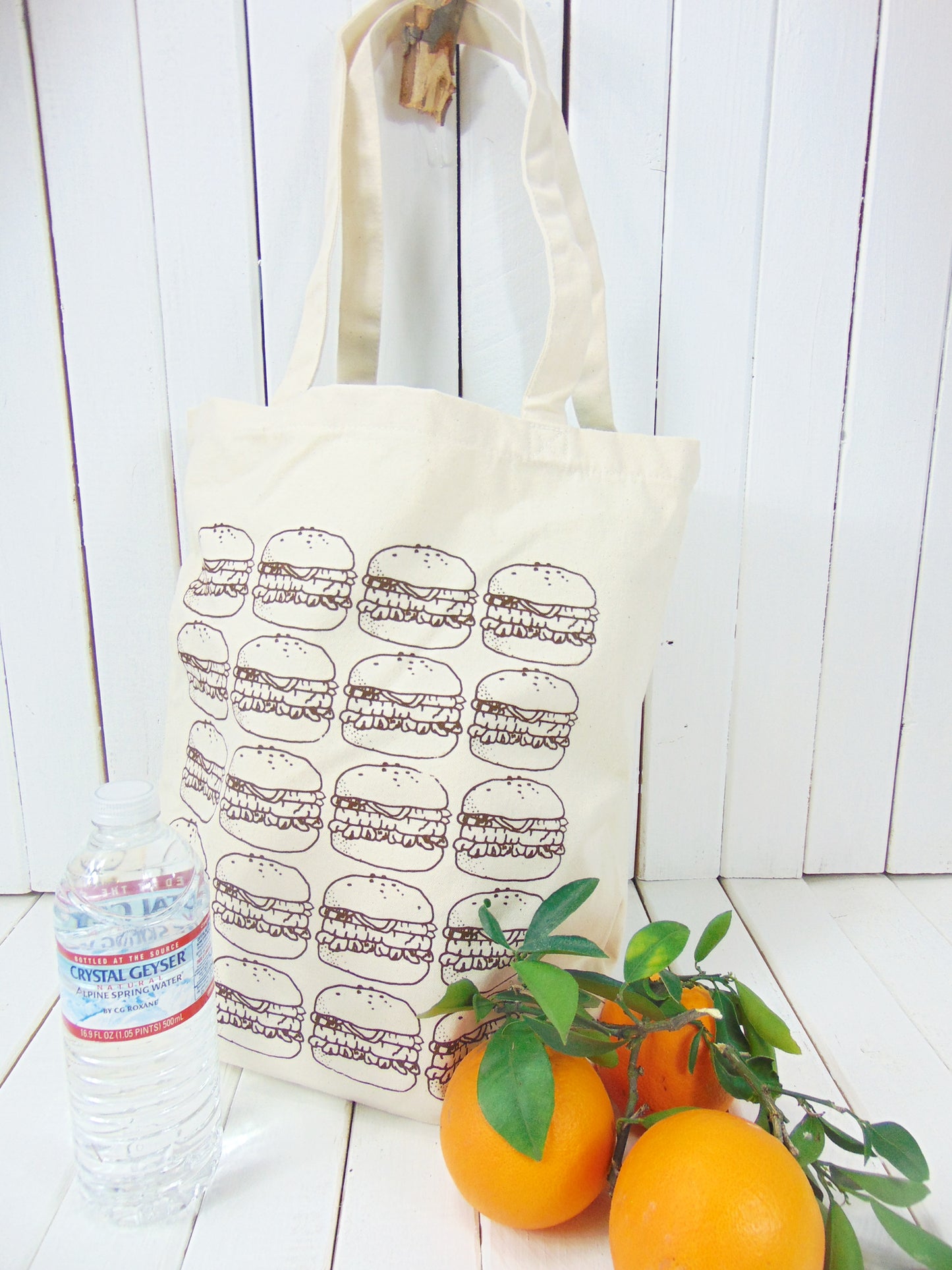 Hamburger Canvas Tote Bag