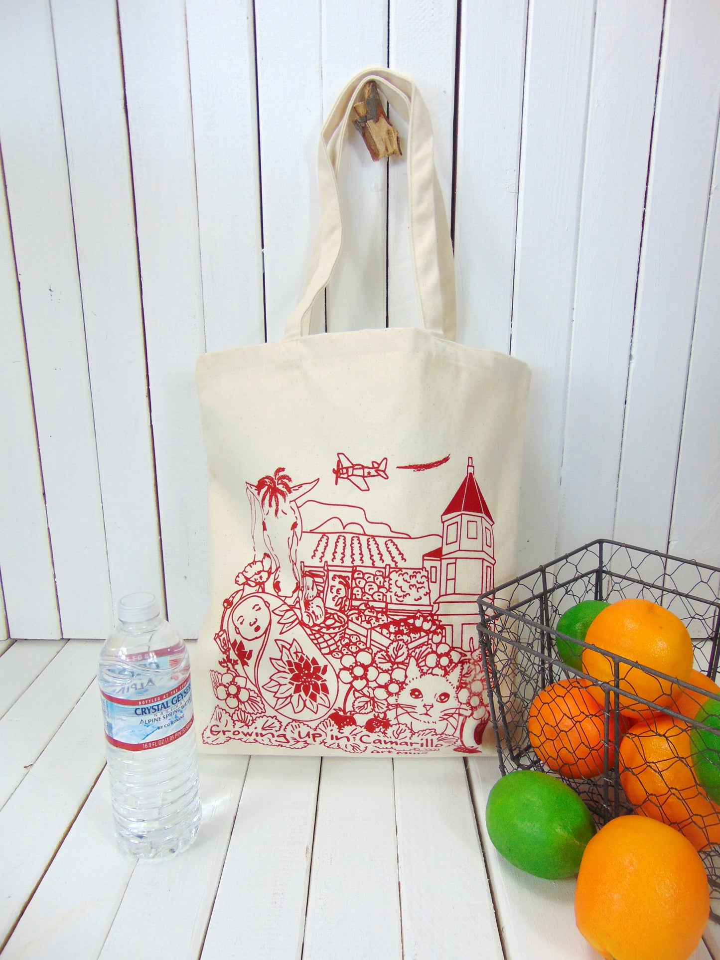 Canvas Tote Bag "Camarillo California"