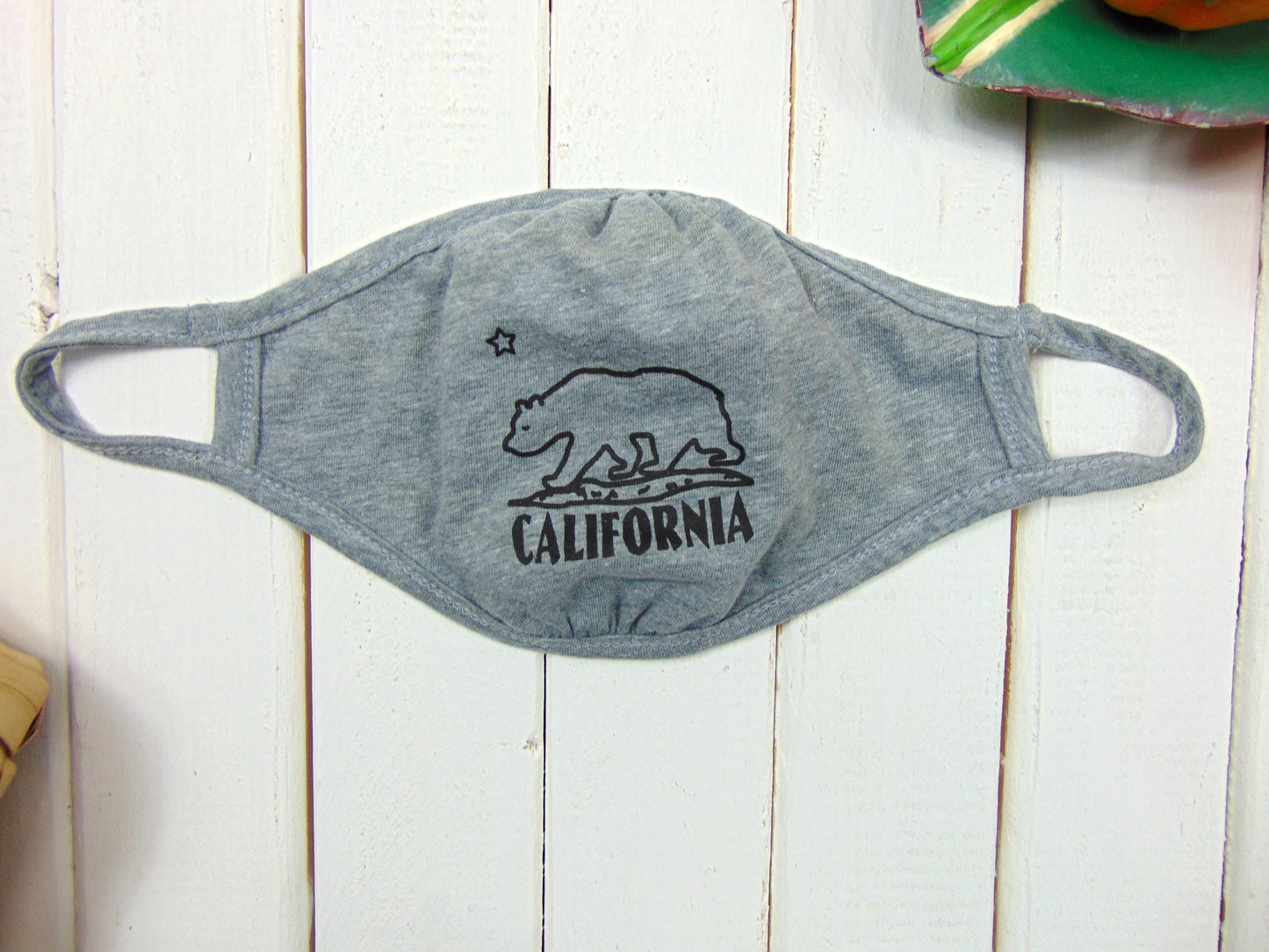 Art Mina Face Mask California Bear