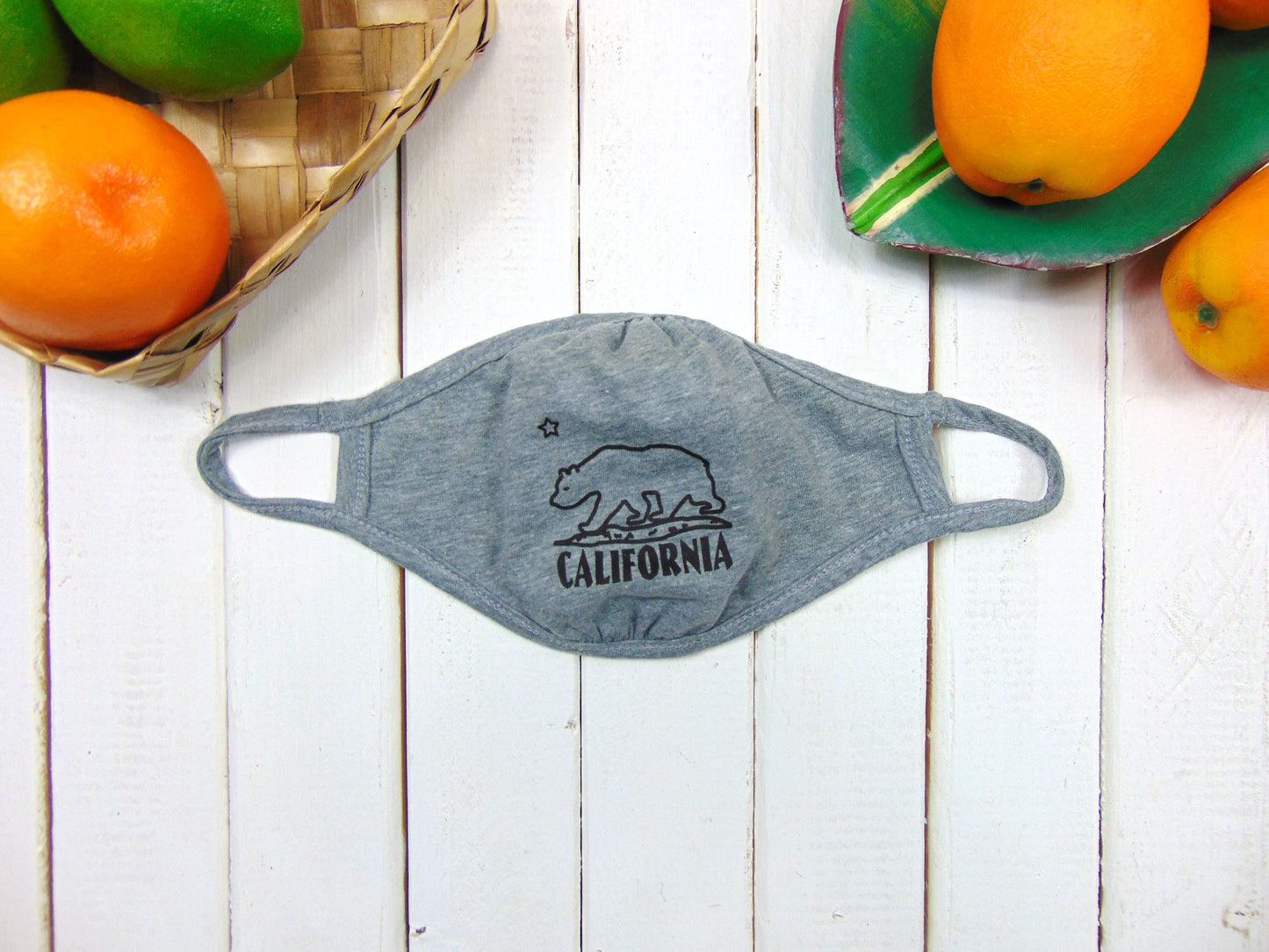 Art Mina Face Mask California Bear