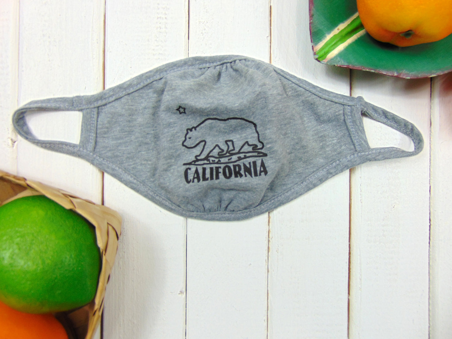 Art Mina Face Mask California Bear