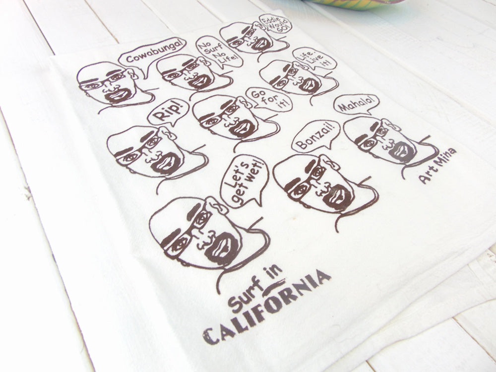 Kitchen Towel for Surfer
