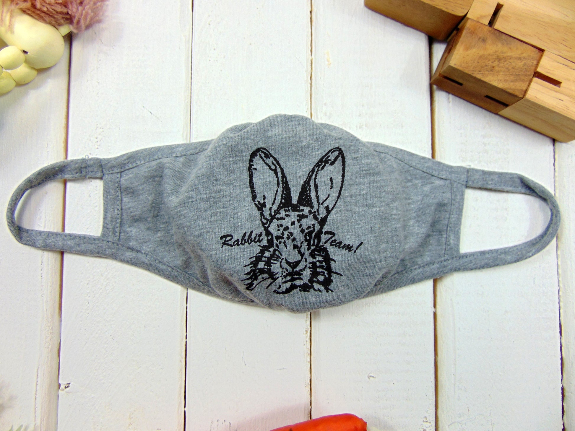 Art Mina Rabbit Youth Eco Face Mask