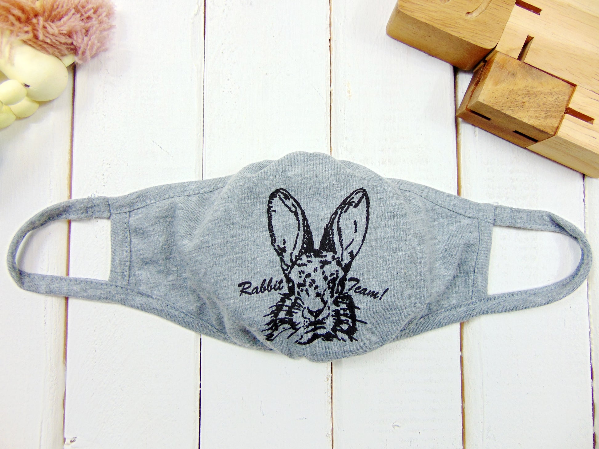Art Mina Rabbit Youth Eco Face Mask