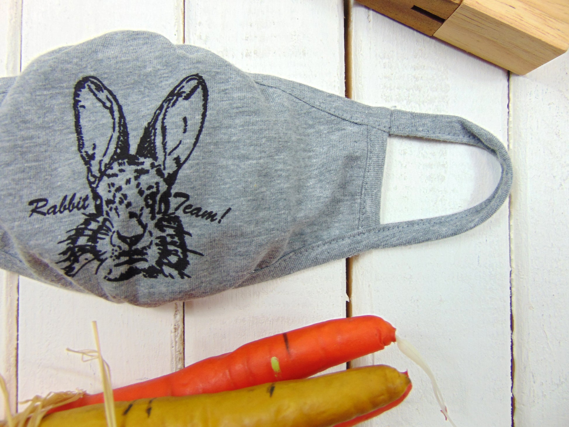 Art Mina Rabbit Youth Eco Face Mask