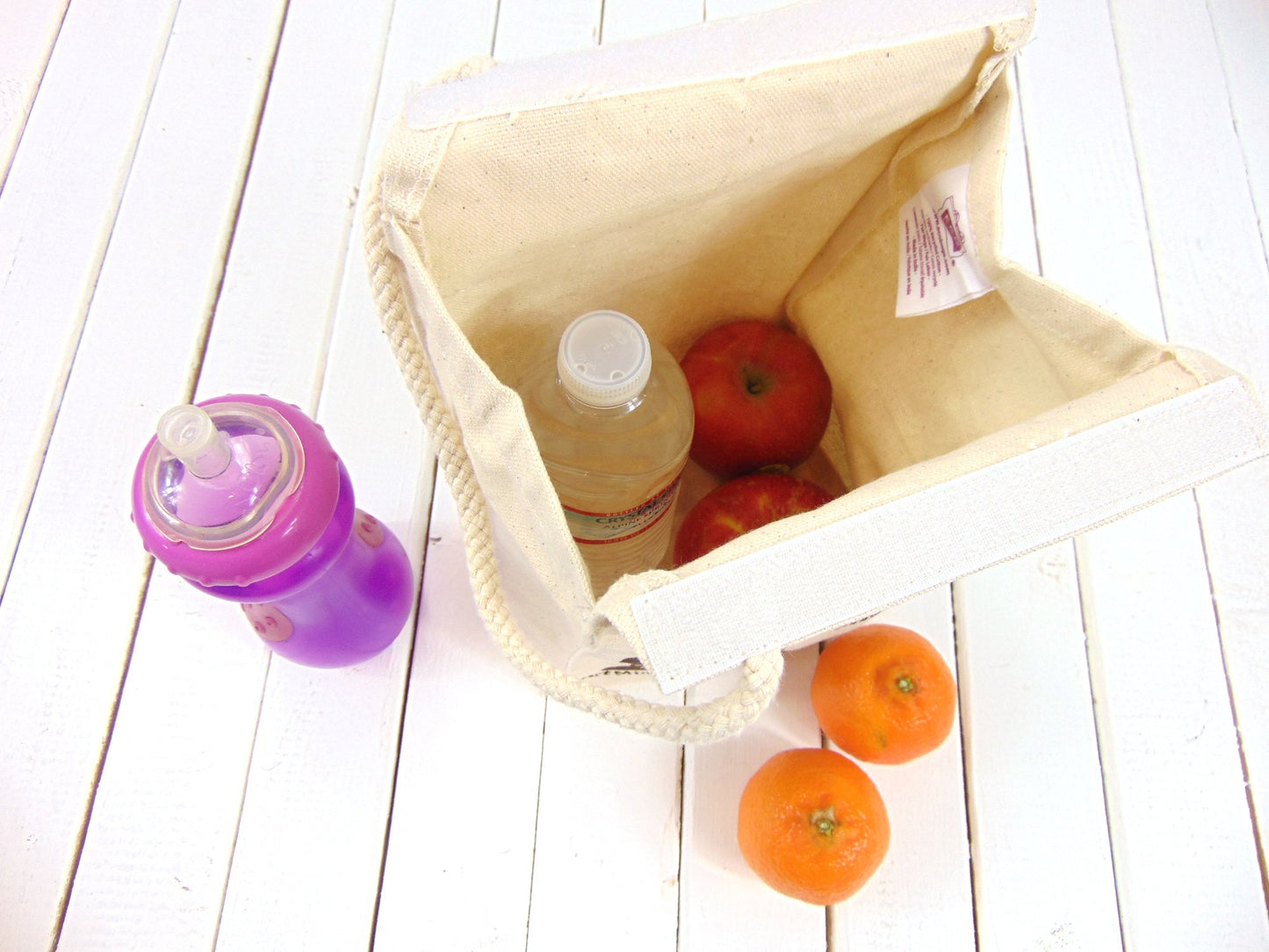 Canvas Lunch Bag capacity