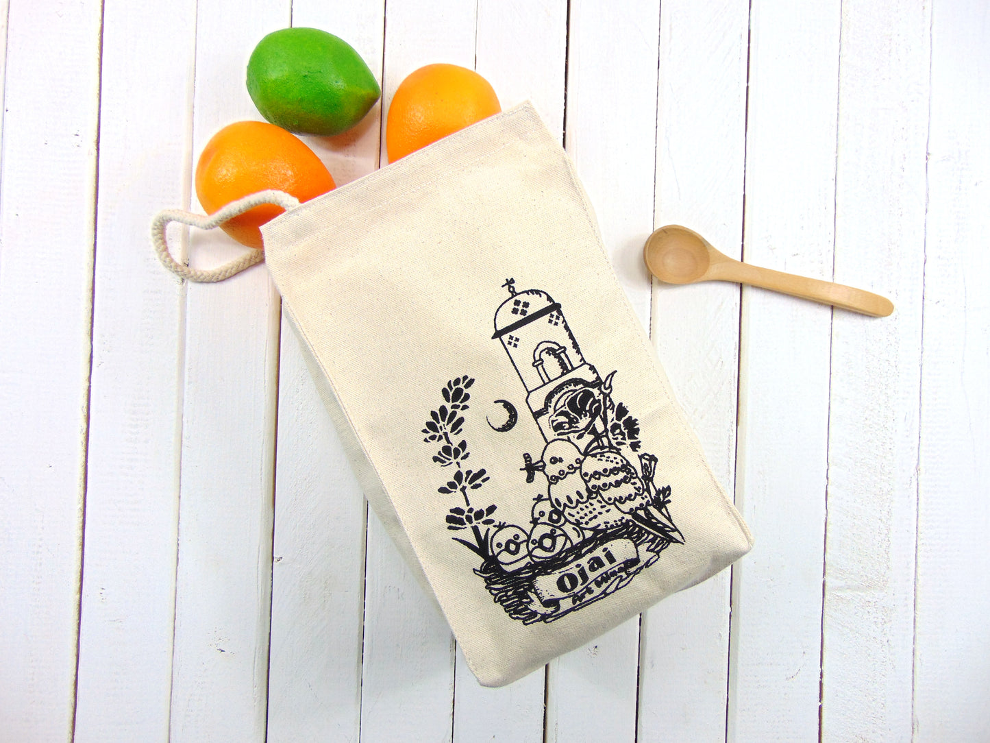 Ojai Canvas Lunch Bag