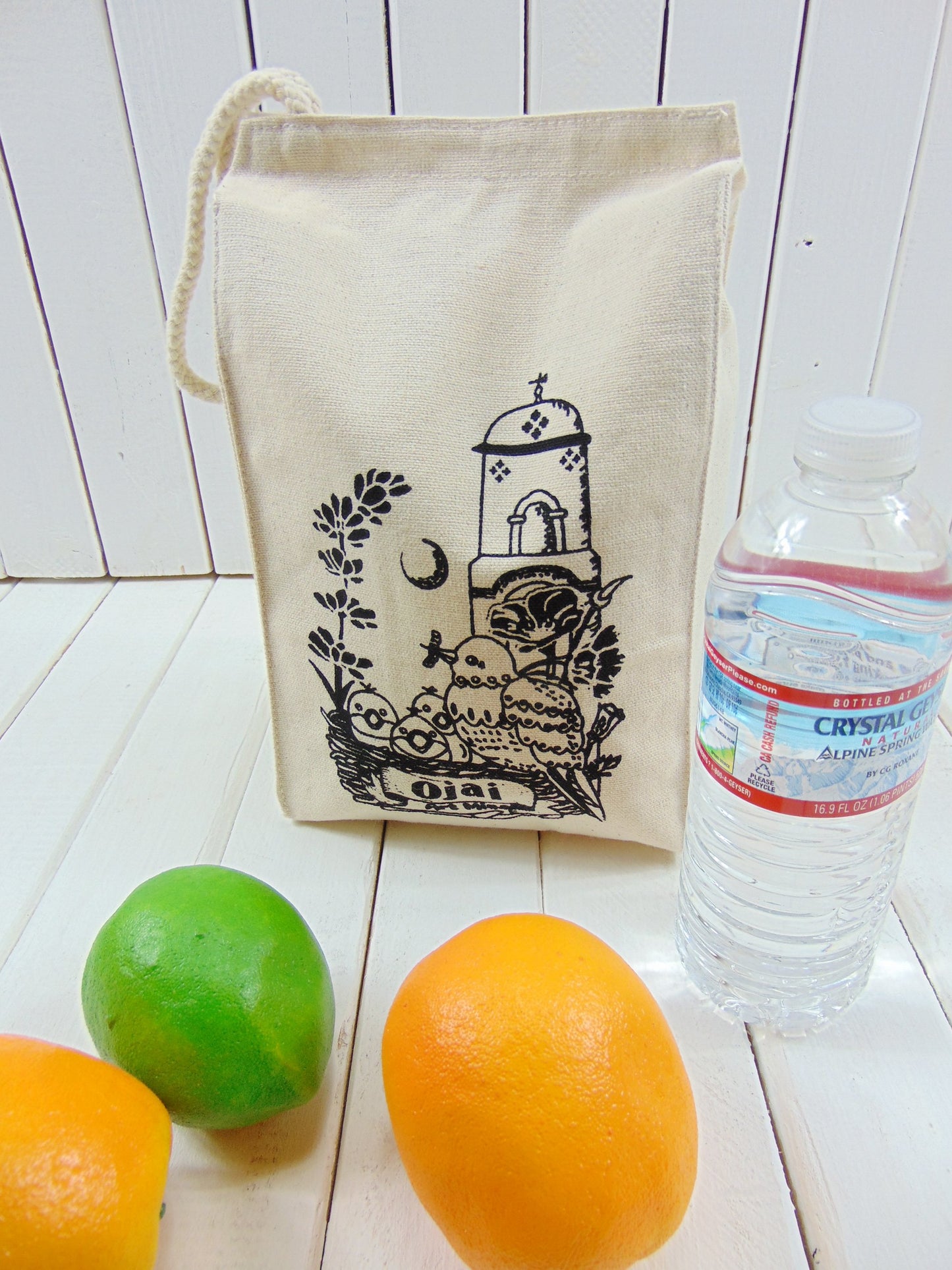 Ojai Canvas Lunch Bag