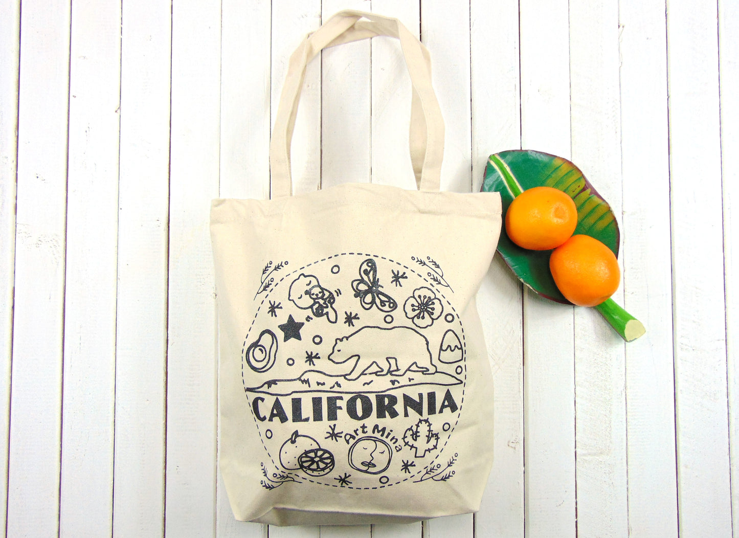 Canvas Tote Bag "California Bear!"