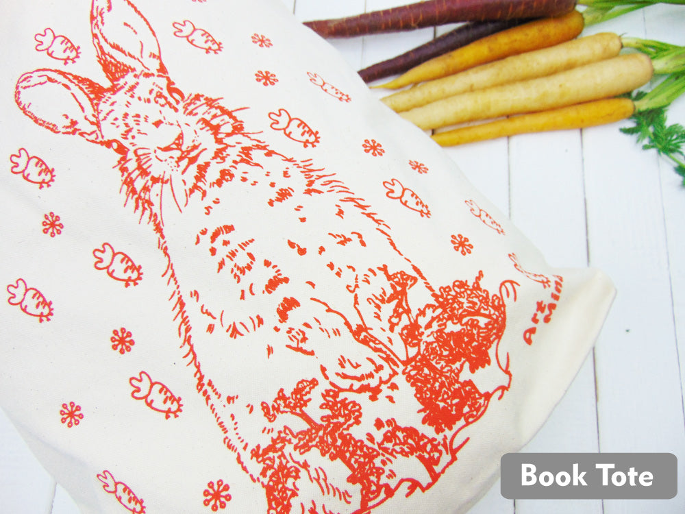 Reusable Bunny Tote Bag