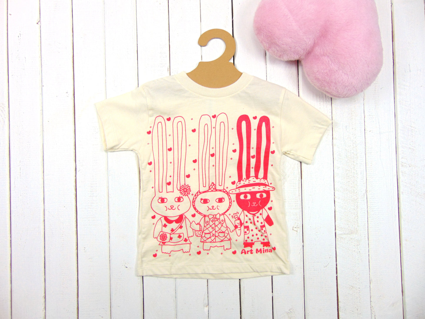 Art Mina Kawaii Bunnies Toddler & Youth Tee