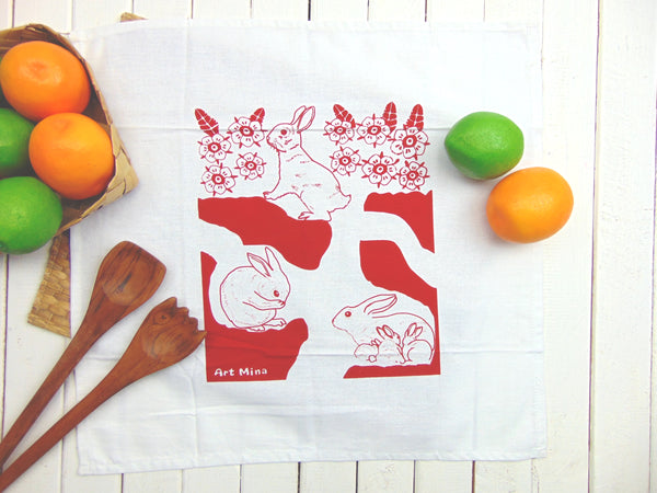 Kawaii Cute Bunny Napkin