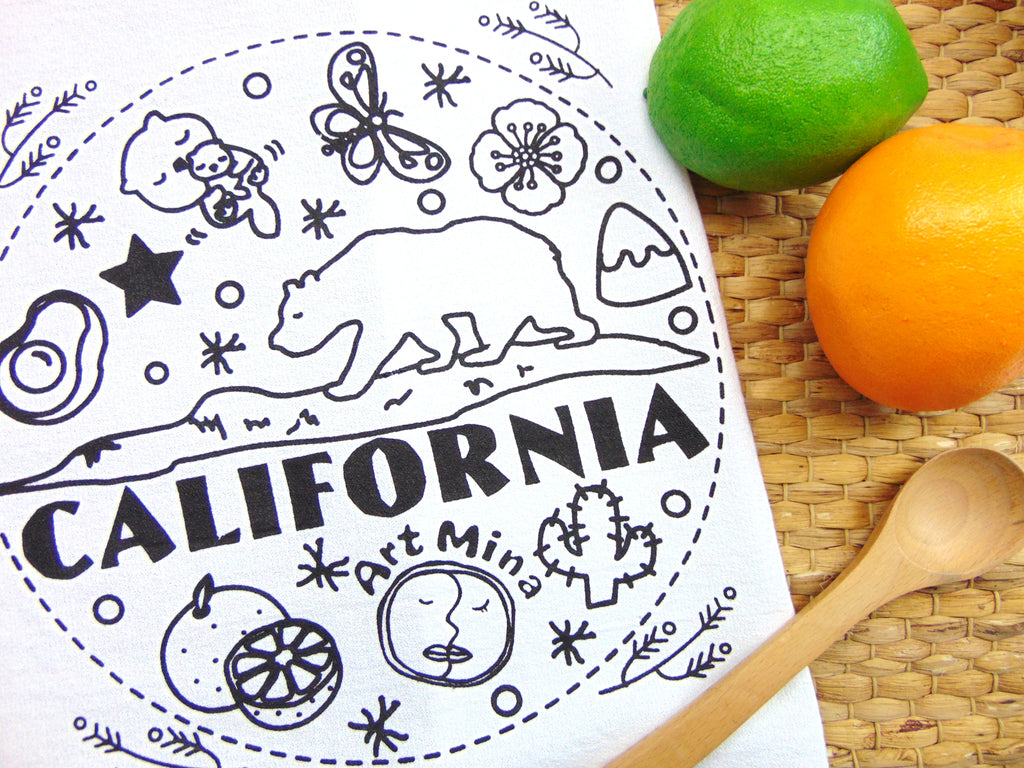 Art Mina California napkins