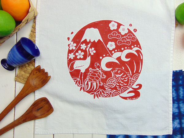 Art Mina's cute Japanese napkin