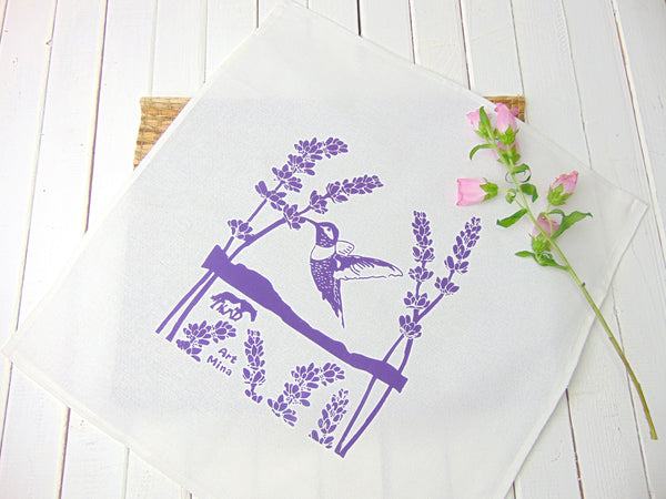 Art Mina lavender towel