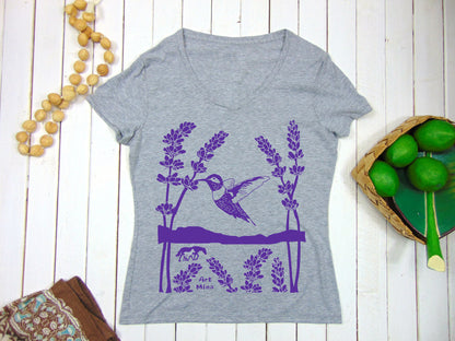 Women's Soft Tee "Ojai Spirit" V-Neck