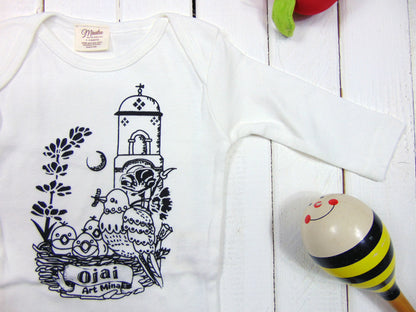 Organic Baby Onesie Ojai California "Me! Me!"「Short / Long Sleeve」Final stock