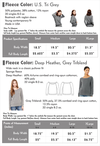 Women's Fleece Sweatshirt "Ojai California" [FREE SHIPPING]