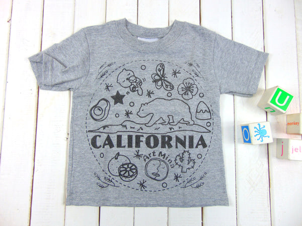 Art Mina Todder & Youth Tee "California Cute Bear"  [Free Shipping]