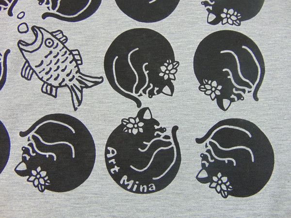 Black Cat 3/4 Sleeve Tee