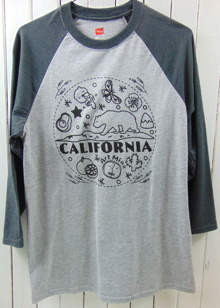 Tam Softball 3/4 Sleeve Baseball Shirt - California Team Wear