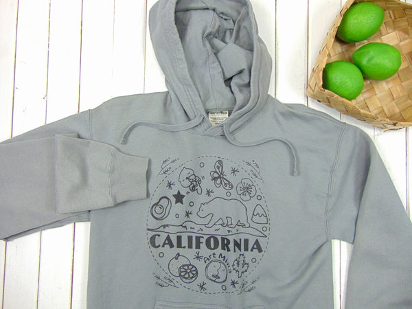 Art Mina [U.S. Cotton] Unisex Hoodie "California Bear"