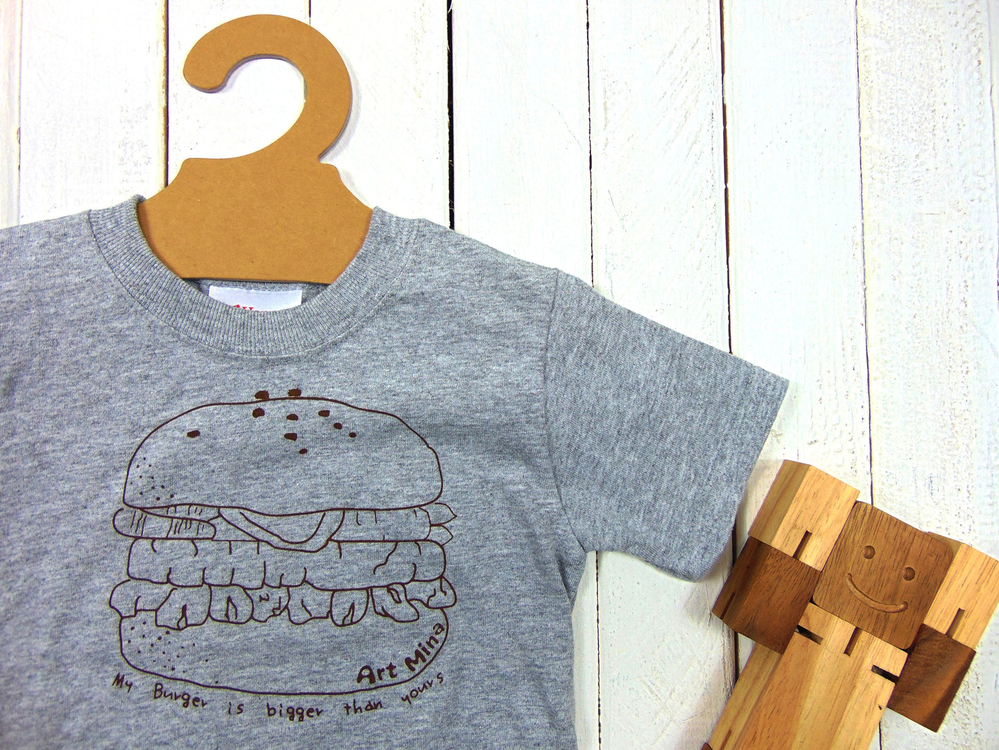 Art Mina Kids Burger Tee