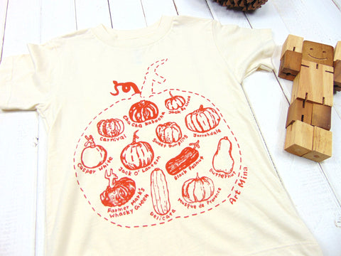 Art Mina Kids Pumpkin T-Shirt