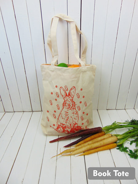 Reusable Bunny Tote Bag