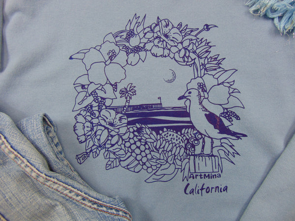 Art Mina California Pier Sweatshirt