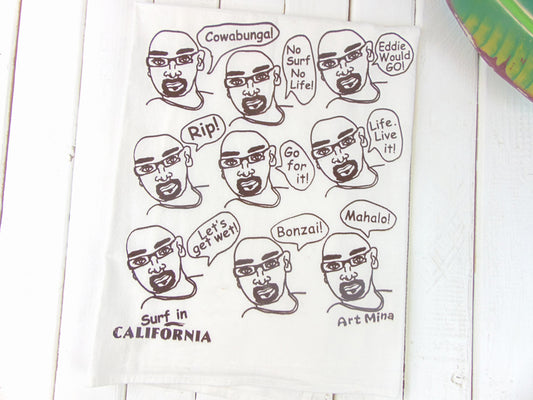 Kitchen Towel for Surfer