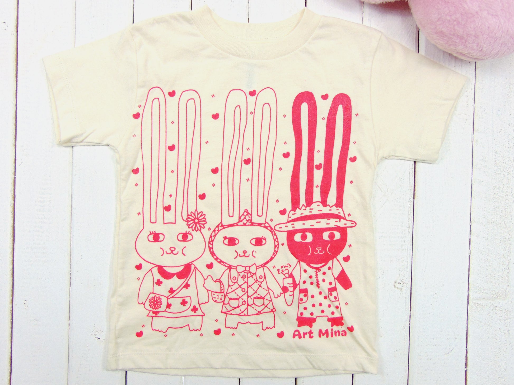 Kawaii Bunny Toddler T-shirt