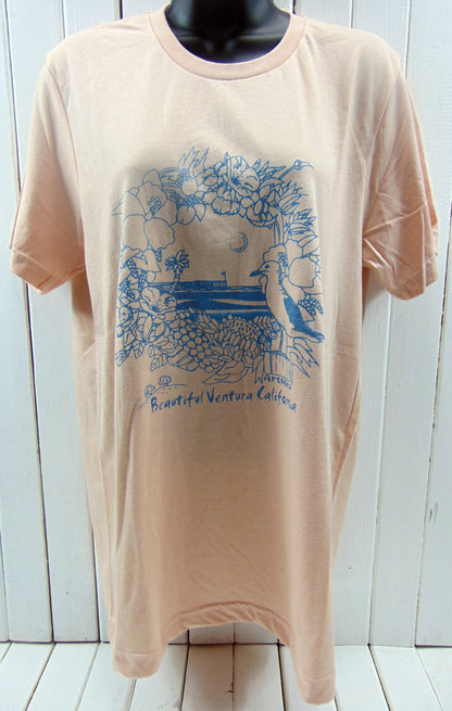 Art Mina "Ventura California Pier" T-shirt