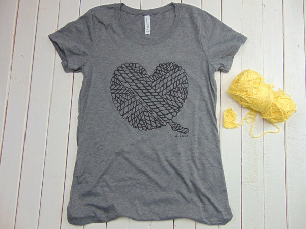 Heart Yarn Ball T-shirt
